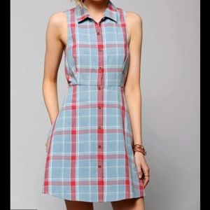 DV by Dolce Vita Shoshanna Plaid Shirt Dress